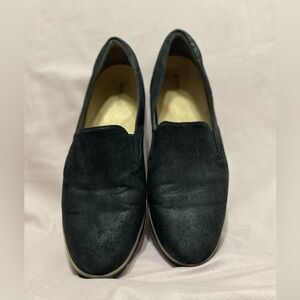 Dr. Scholl's women's loafers. 
Black suede slip-on Size 11